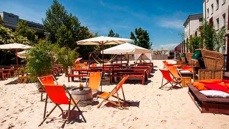 Top Acht Strandbars in und um München