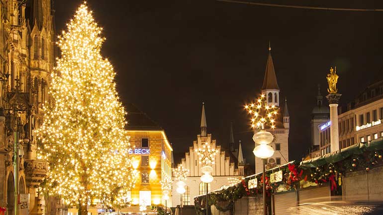 Münchner Christkindlmarkt bis Januar?