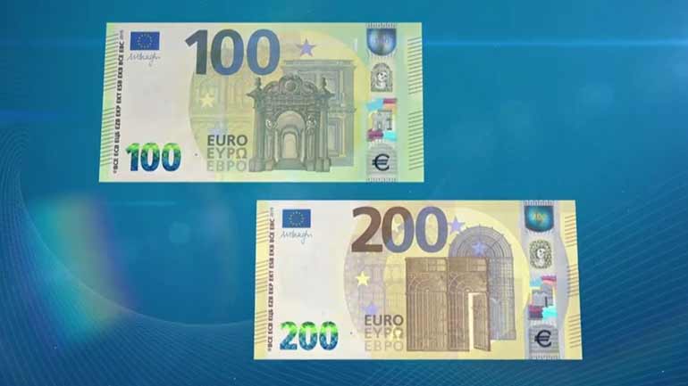 Neue 100- und 200-Euro-Scheine