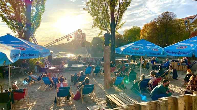 Der Kulturstrand in München kehrt zurück