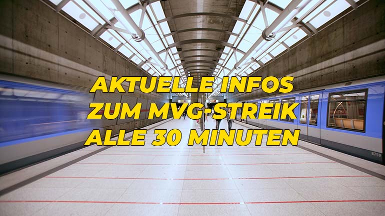 MVG-Streik: Aktuelle Lage in München