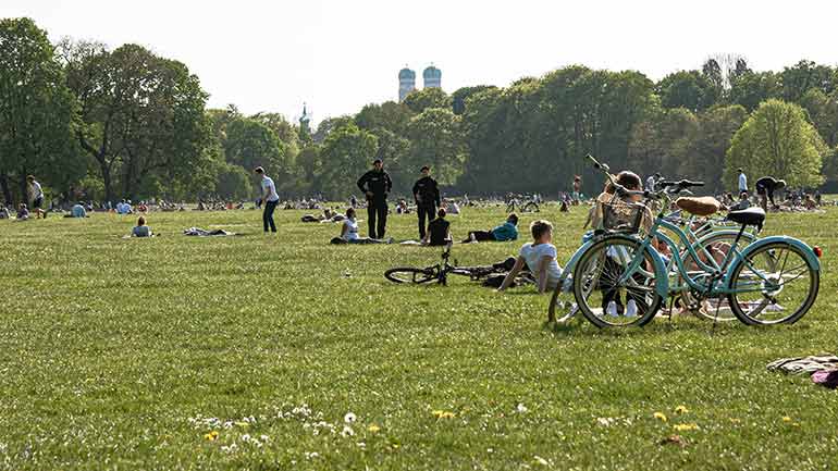 Polizei München an Ostern vermehrt im Einsatz