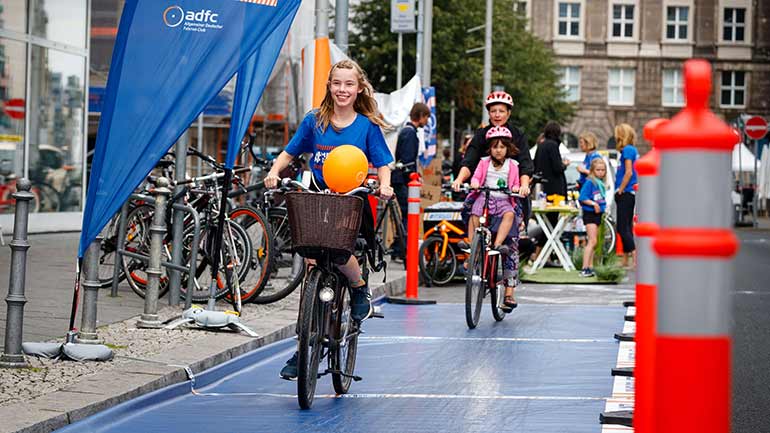 München bekommt Pop-Up Radwege und neue Fußgängerzone