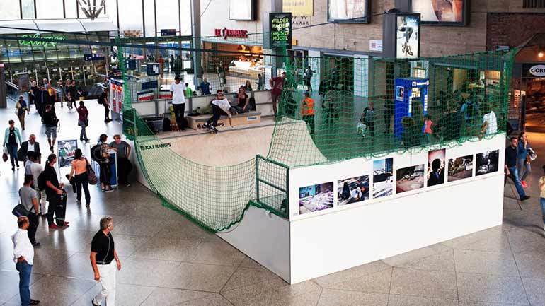 Der Skatebahnhof ist zurück in München