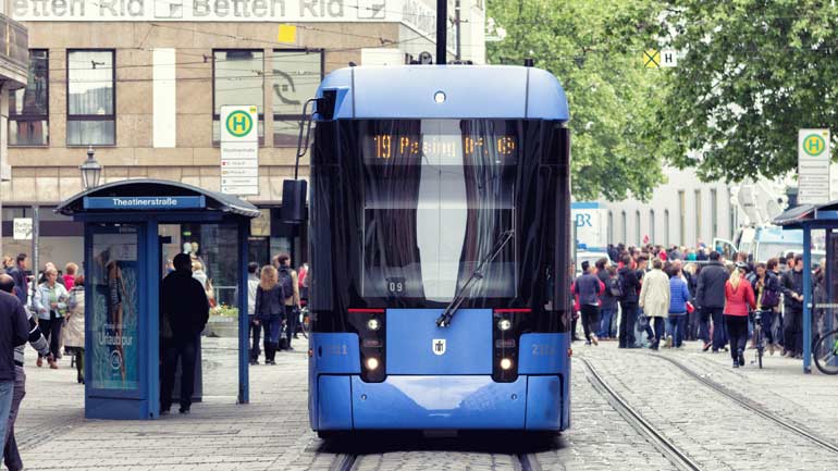 Wiederinbetriebnahme der Tram