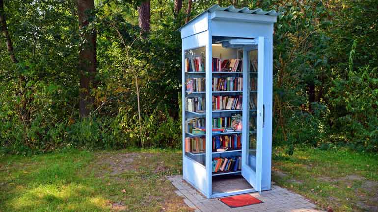 Offene Bücherschränke in München