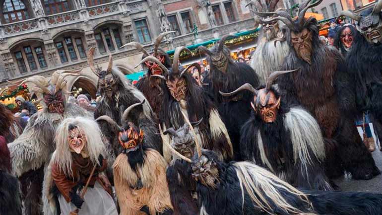 Kleiner Krampuslauf in München