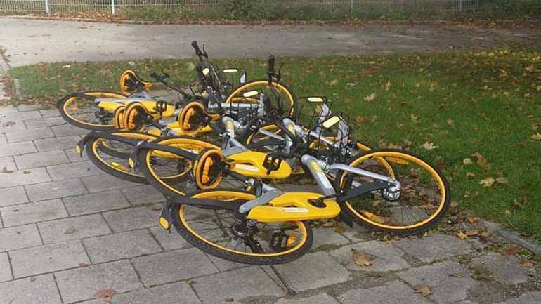 oBikes verschwinden aus München