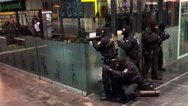 So war die Anti-Terror-Übung am Münchner Hauptbahnhof