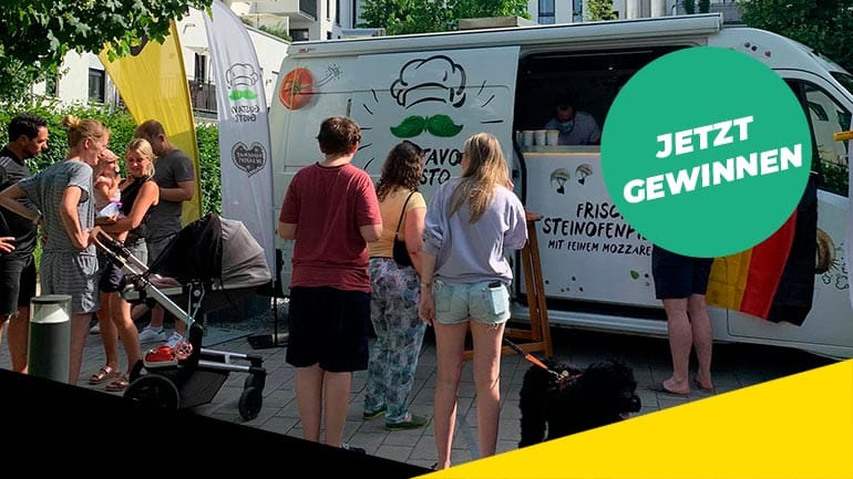 95.5 Charivari Heimspiel: Gönn dir zum Finale den EM-Foodtruck von Gustavo Gusto für deine Straße