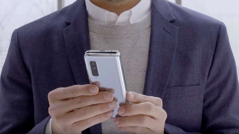 Samsung stellt faltbares Smartphone vor