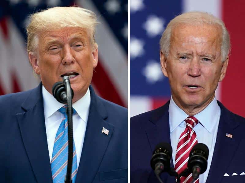 Trump oder Biden: Kopf-an-Kopf-Rennen ums Weiße Haus