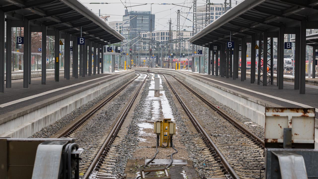 Bundesweiter Streik bei der Bahn Ende der Woche