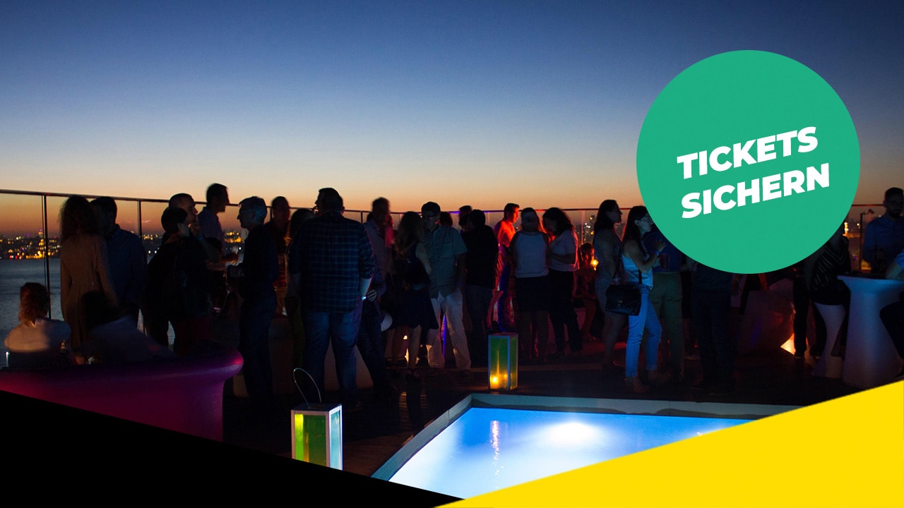 Jetzt Tickets sichern: Die 95.5 Charivari Rooftop-Party am 14. September 2023