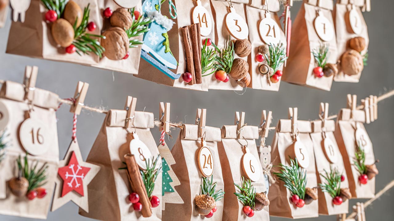 Last Minute: Adventskalender selbst befüllen