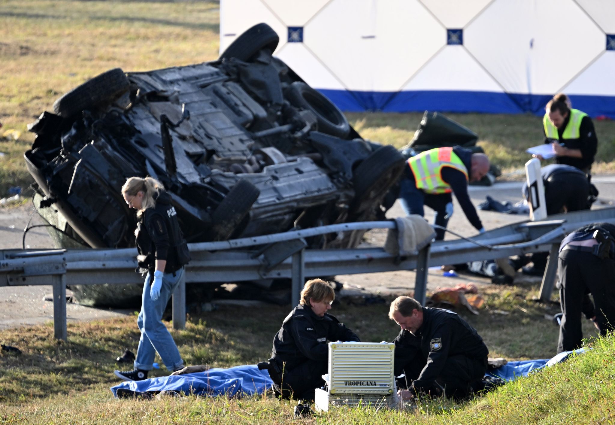 Sieben Tote bei Unfall in Bayern – A94 stundenlang gesperrt