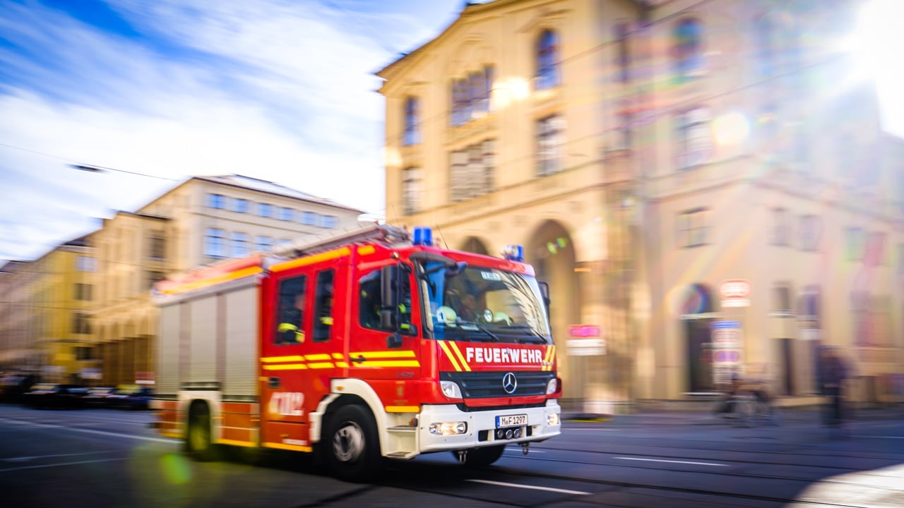 Feuer in der Helios-Klinik Neuperlach