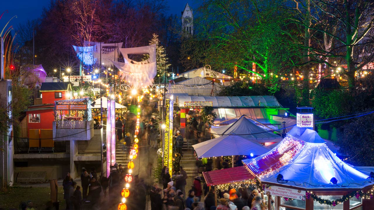 Christkindlmarkt: Schwabing – Münchner Freiheit